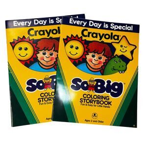 Vintage 1988 Crayola So Big Coloring Storybook coloring book NEW